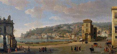 View of Naples by Gaspar van Wittel